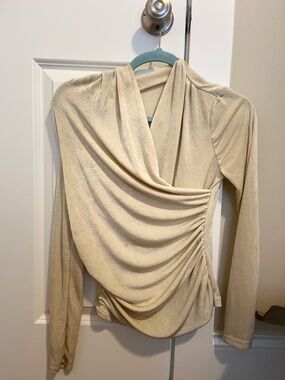 Criss Cross Off the Shoulder Blouse Ralph Lauren hollister